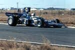Eddie Keizan Lotus 72 Brandkop 1974
